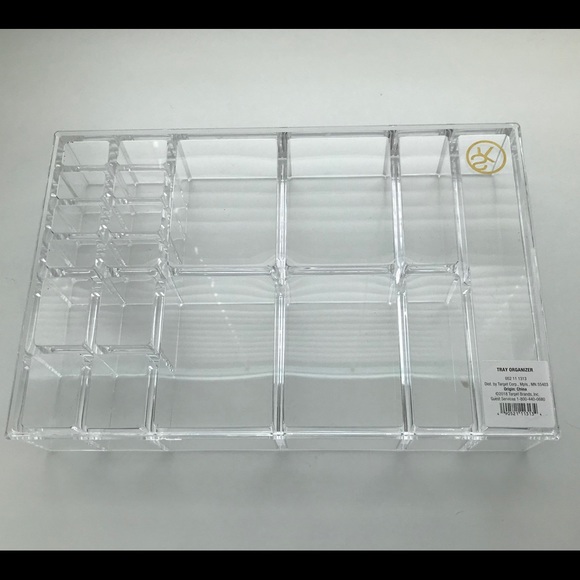2 Sonia Kashuk Clear plastic makeup organizer tray - Picture 3 of 4